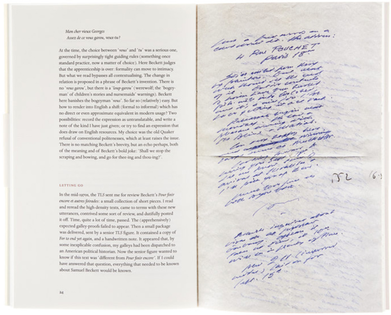 C16 Writing Beckett’s Letters