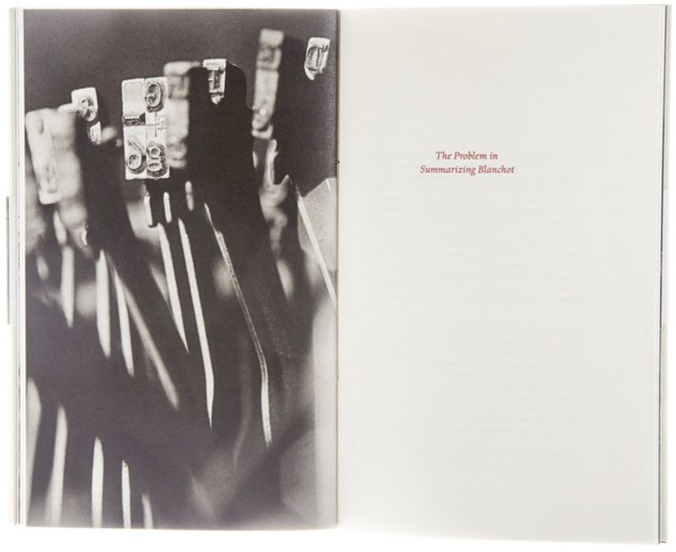 C5 Proust, Blanchot and a Woman in Red