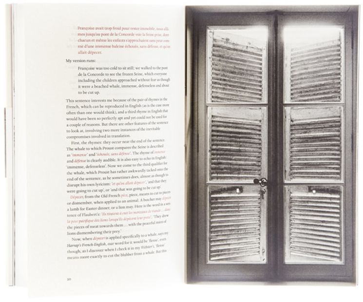 C5 Proust, Blanchot and a Woman in Red