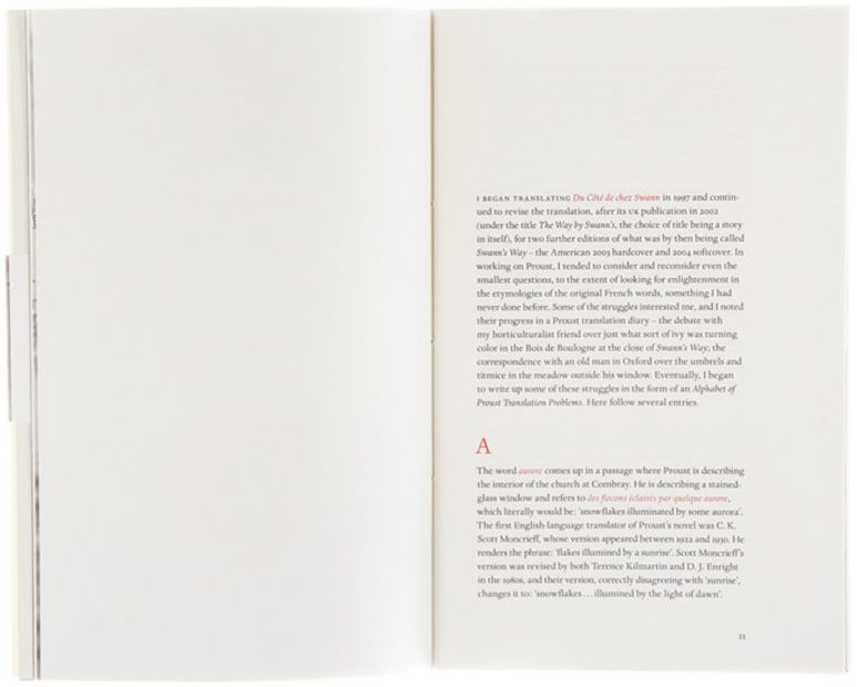 C5 Proust, Blanchot and a Woman in Red