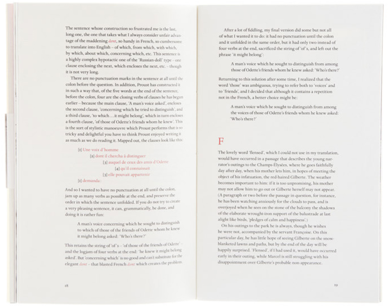 C5 Proust, Blanchot and a Woman in Red